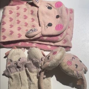 Kids Winter Gloves, Earmuffs, & Scarf Accessorize